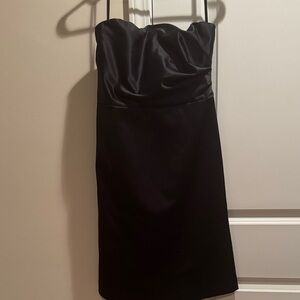 The Limited Black Strapless Dress